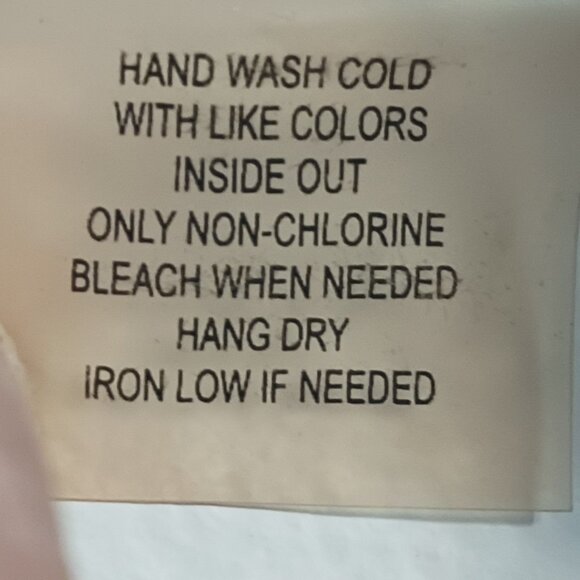 Calvin Klein, Small, Light Weight, Black/White Print Pull-On Pants, Side Stripe - Picture 16 of 16